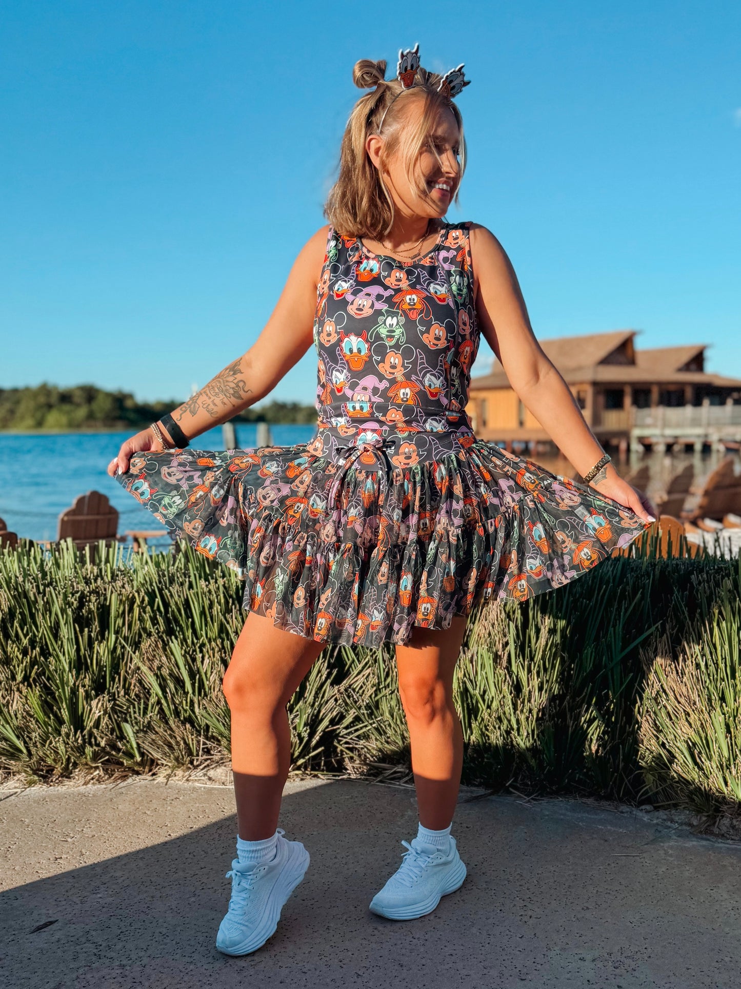 BALLOONS WOMENS TULLE SKIRT & TOP