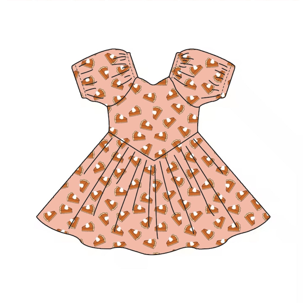 PUMPKIN PIE BABY DOLL DRESS
