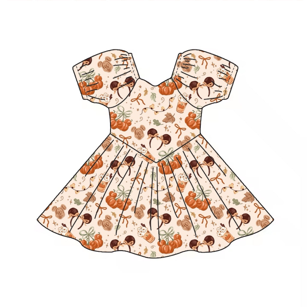 FALL ON MAIN BABY DOLL DRESS