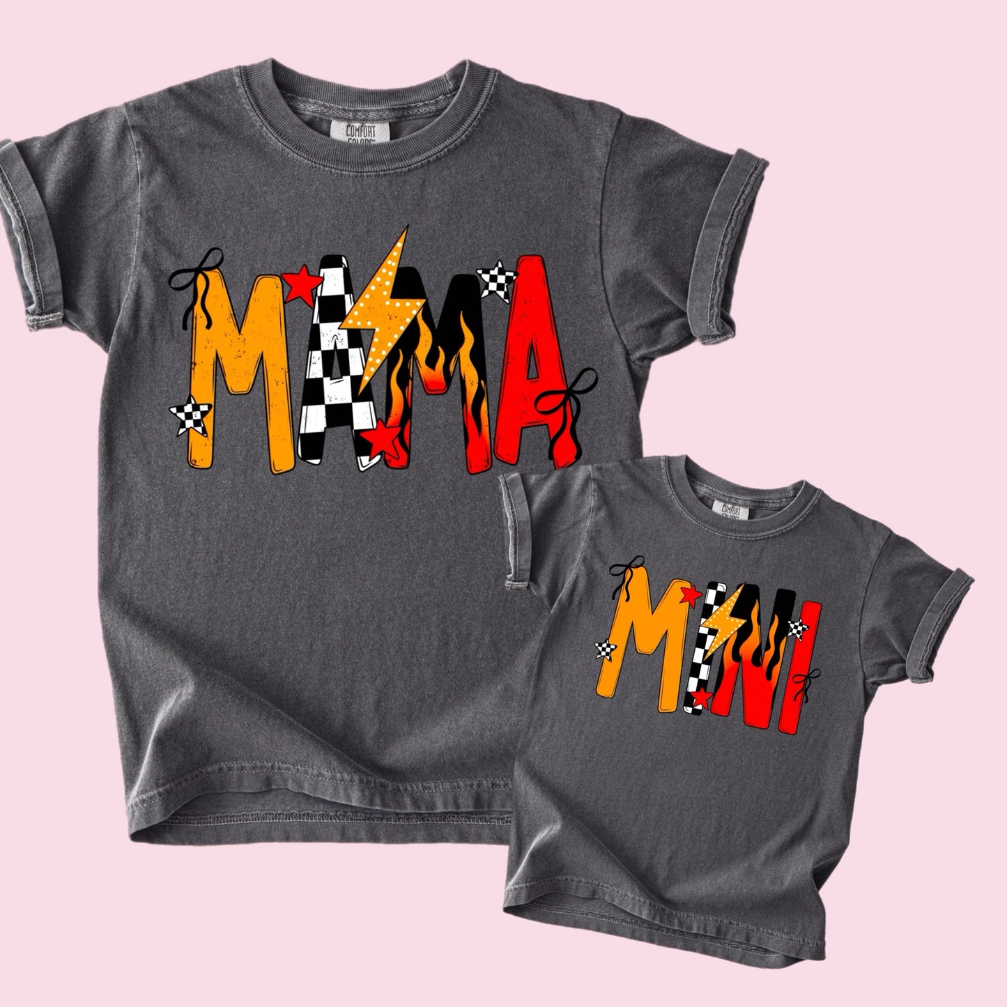 FLAMES MATCHING COMFORT COLOR TEE