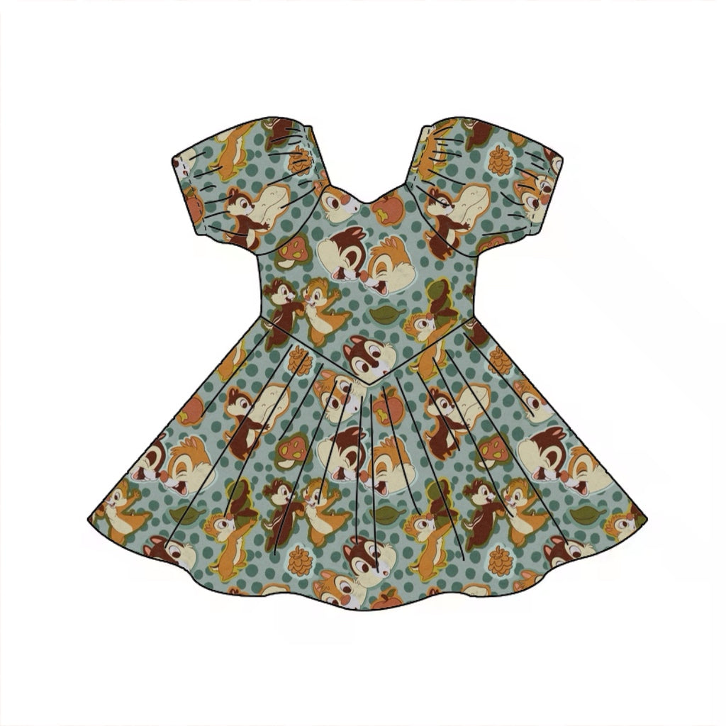 CHIP & DALE BABY DOLL DRESS