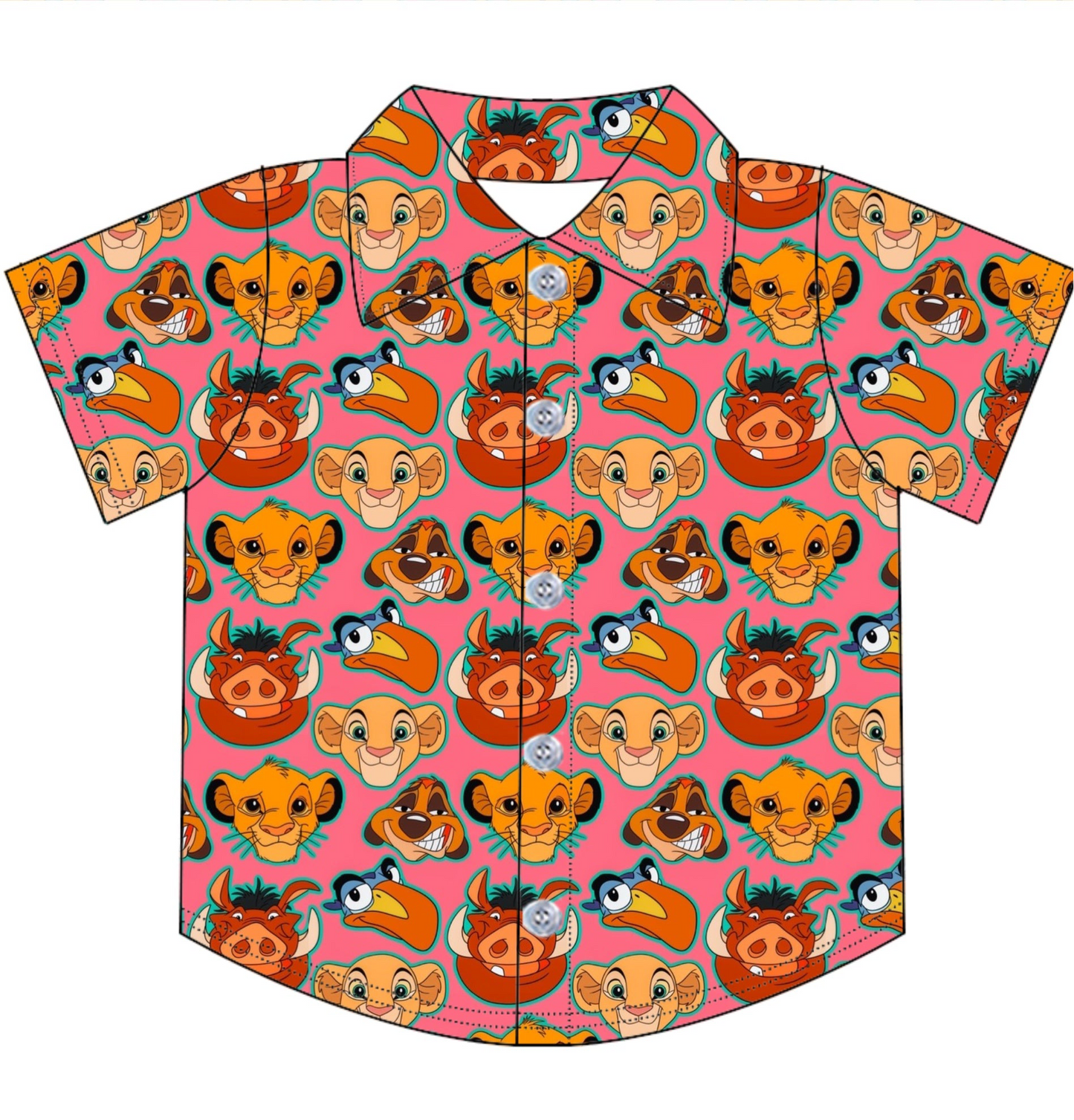 LION KING / BOYS SHIRT