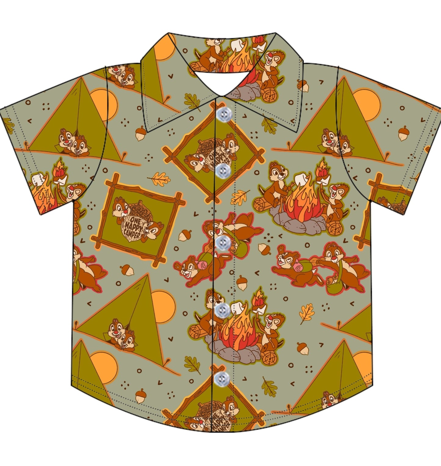 CAMPING / BOYS SHIRT