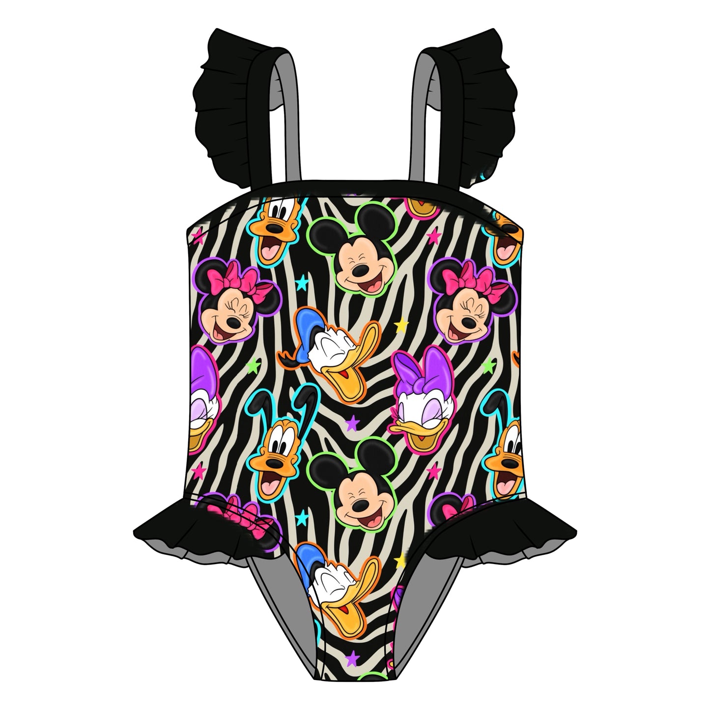 ZEBRA / ONE PIECE SWIM