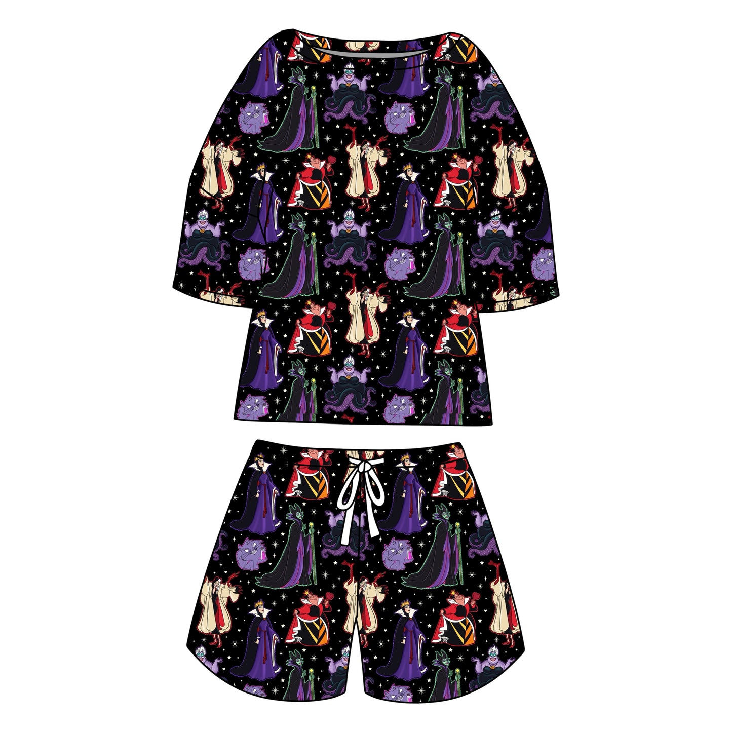VILLAINS WAFFLE SET / KIDS & WOMENS