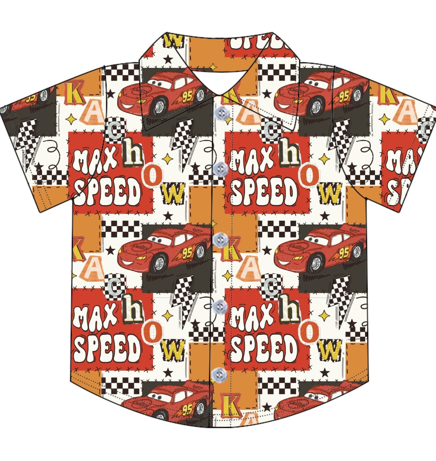 CARS BOYS & MENS SHIRTS