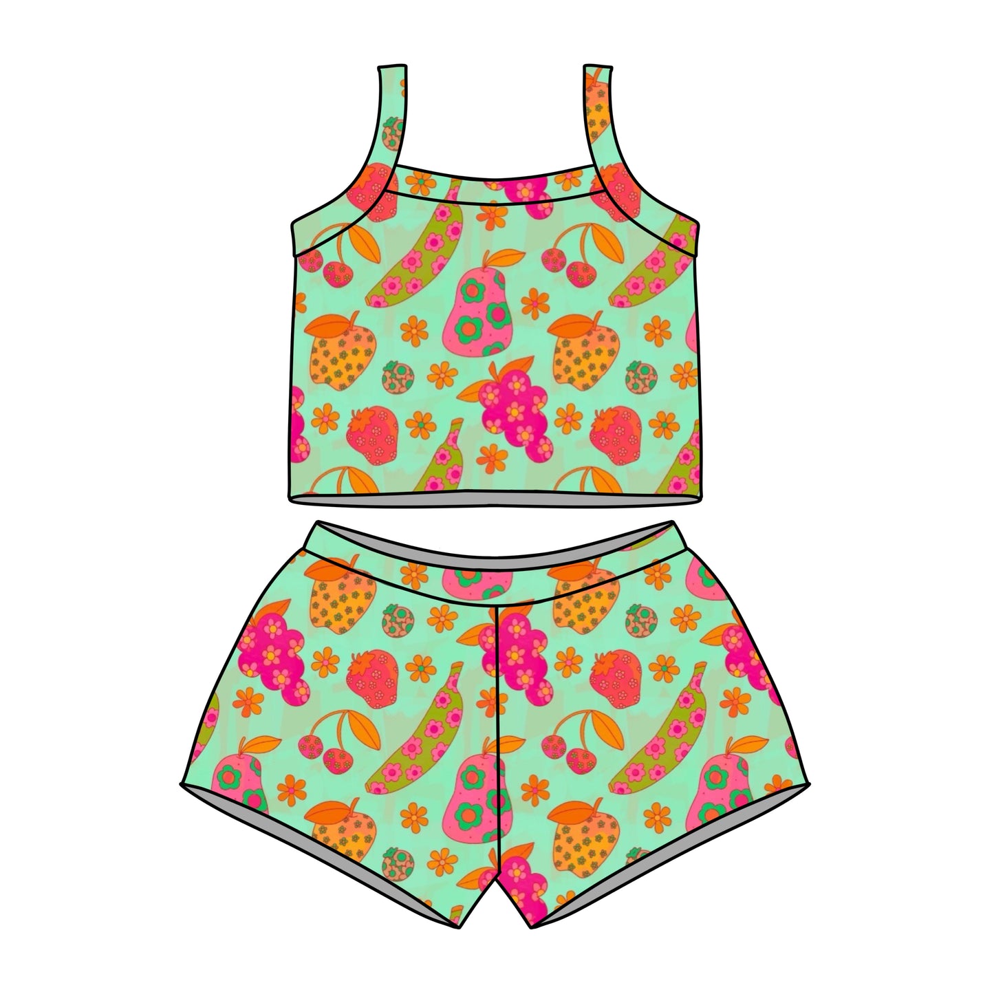 FRUITS TANK SET