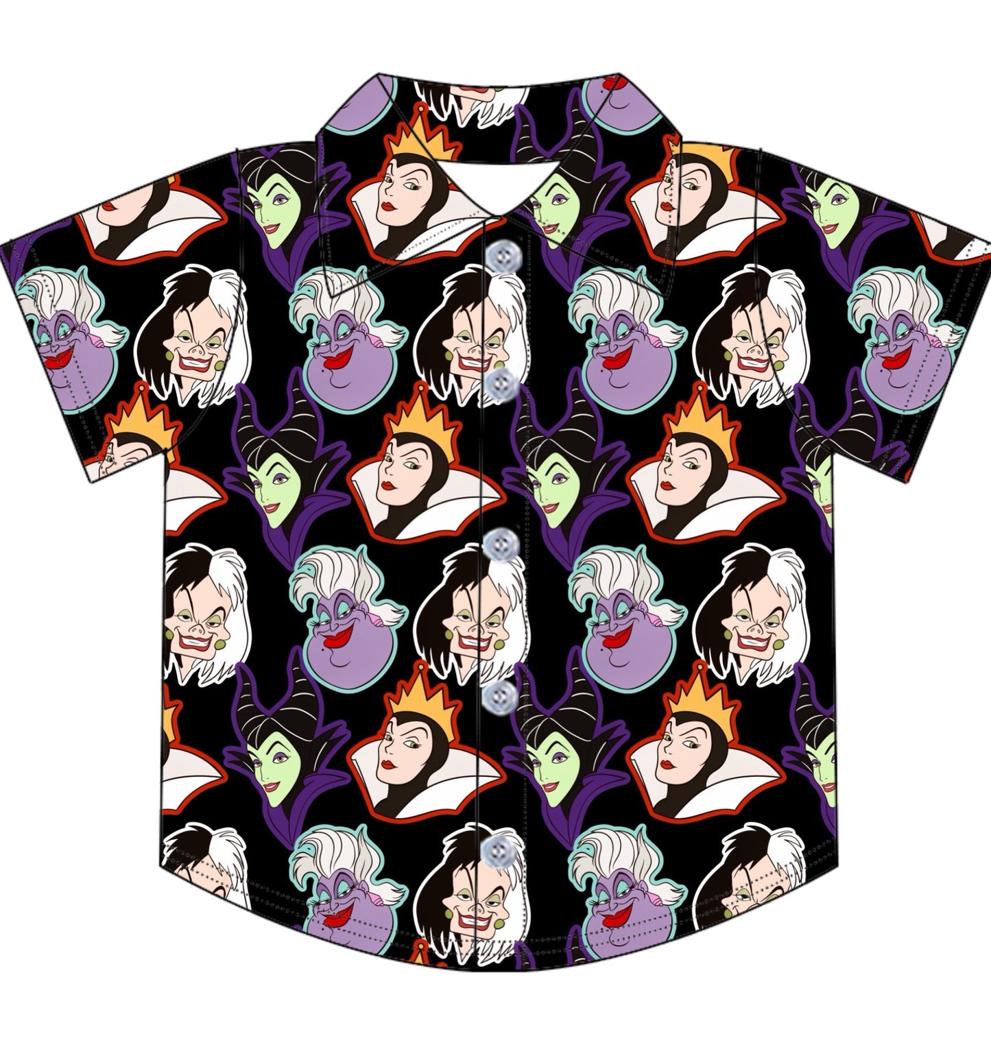 VILLAINS / BOYS BUTTON SHIRT