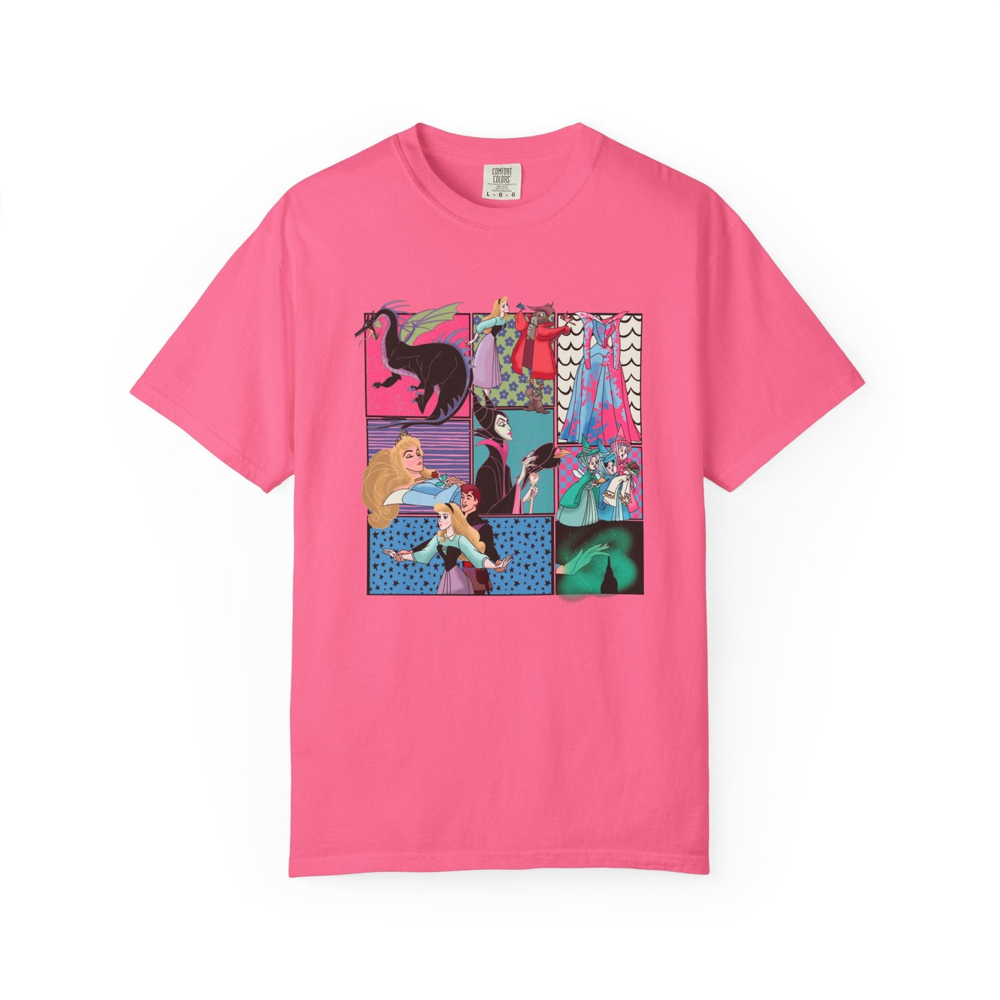 SLEEPING BEAUTY COMFORT COLORS TEE