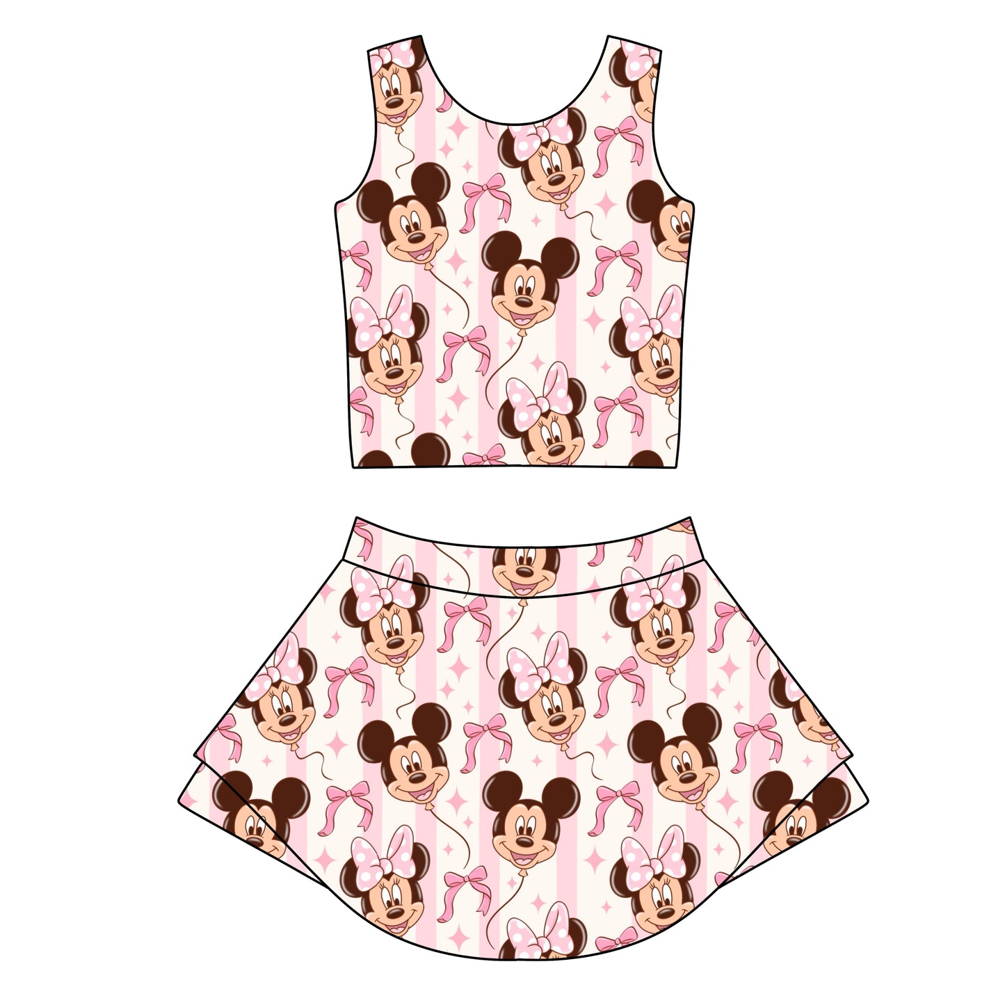 MICK & MIN ATHLETIC SET