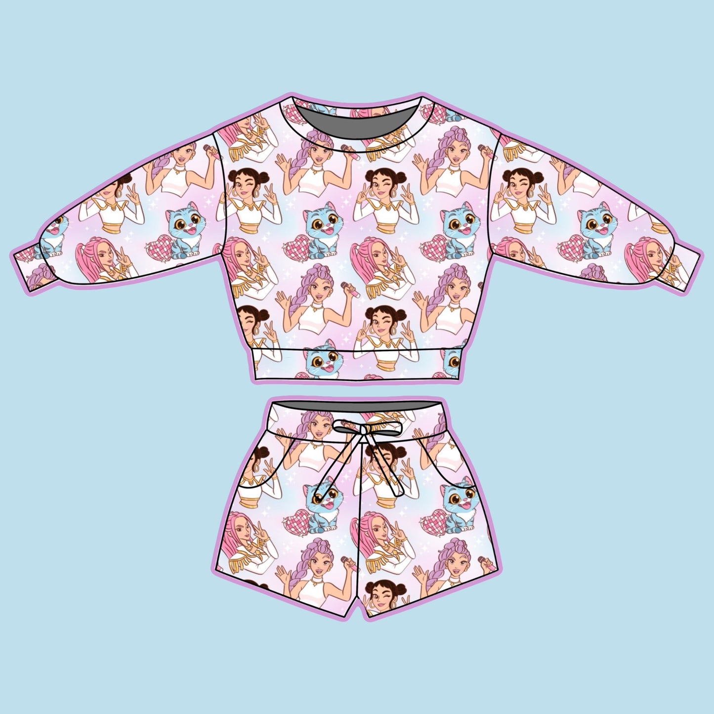 KPOP BAMBOO LOUNGE SET