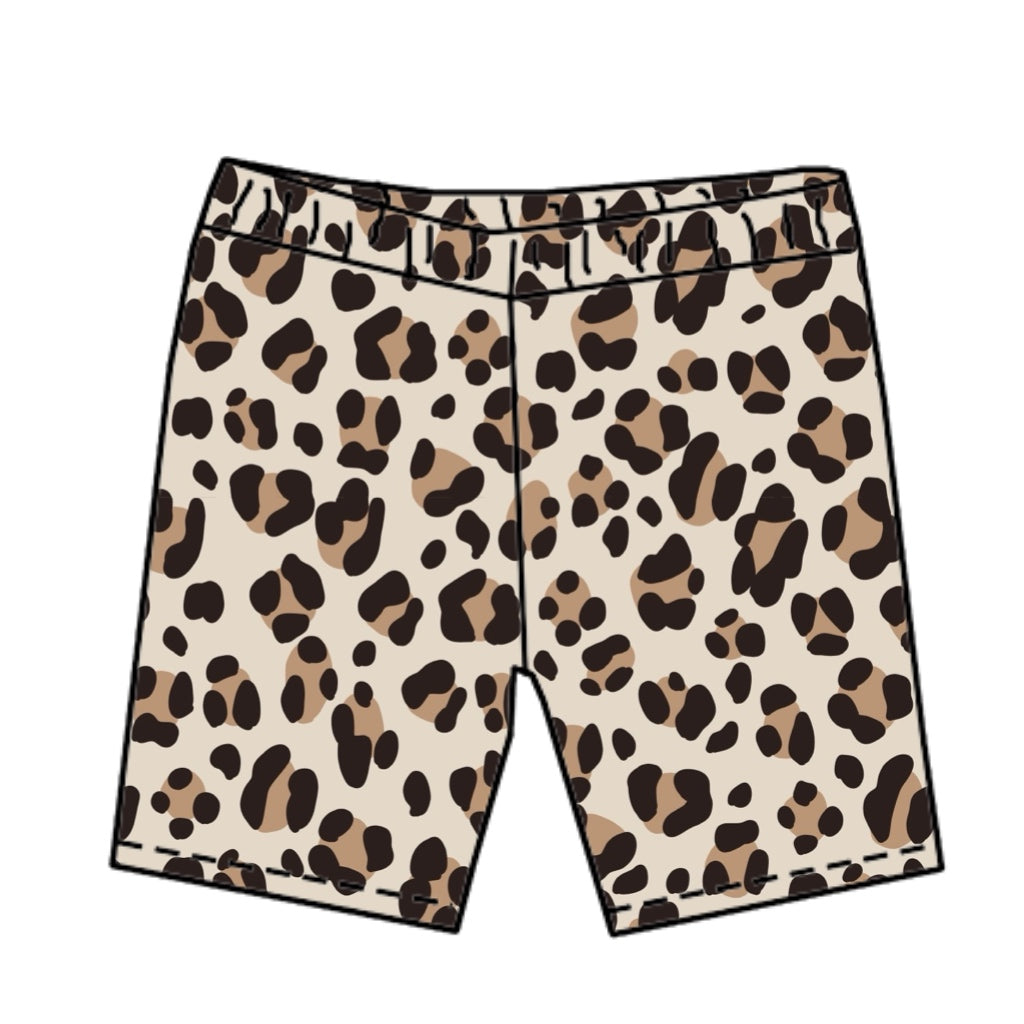 CLASSIC LEOPARD / BIKER SHORTS