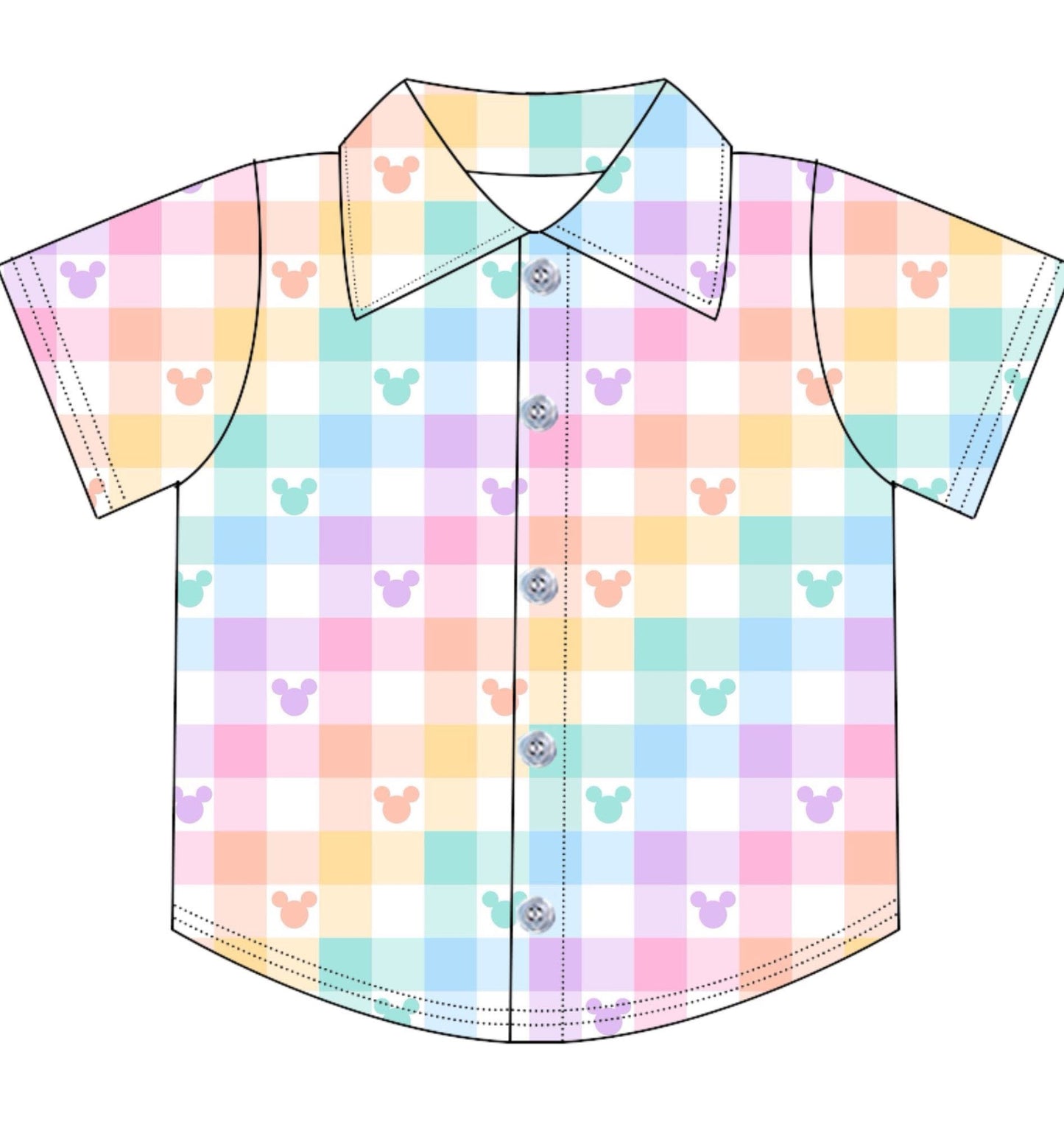 GINGHAM BOYS SHIRT