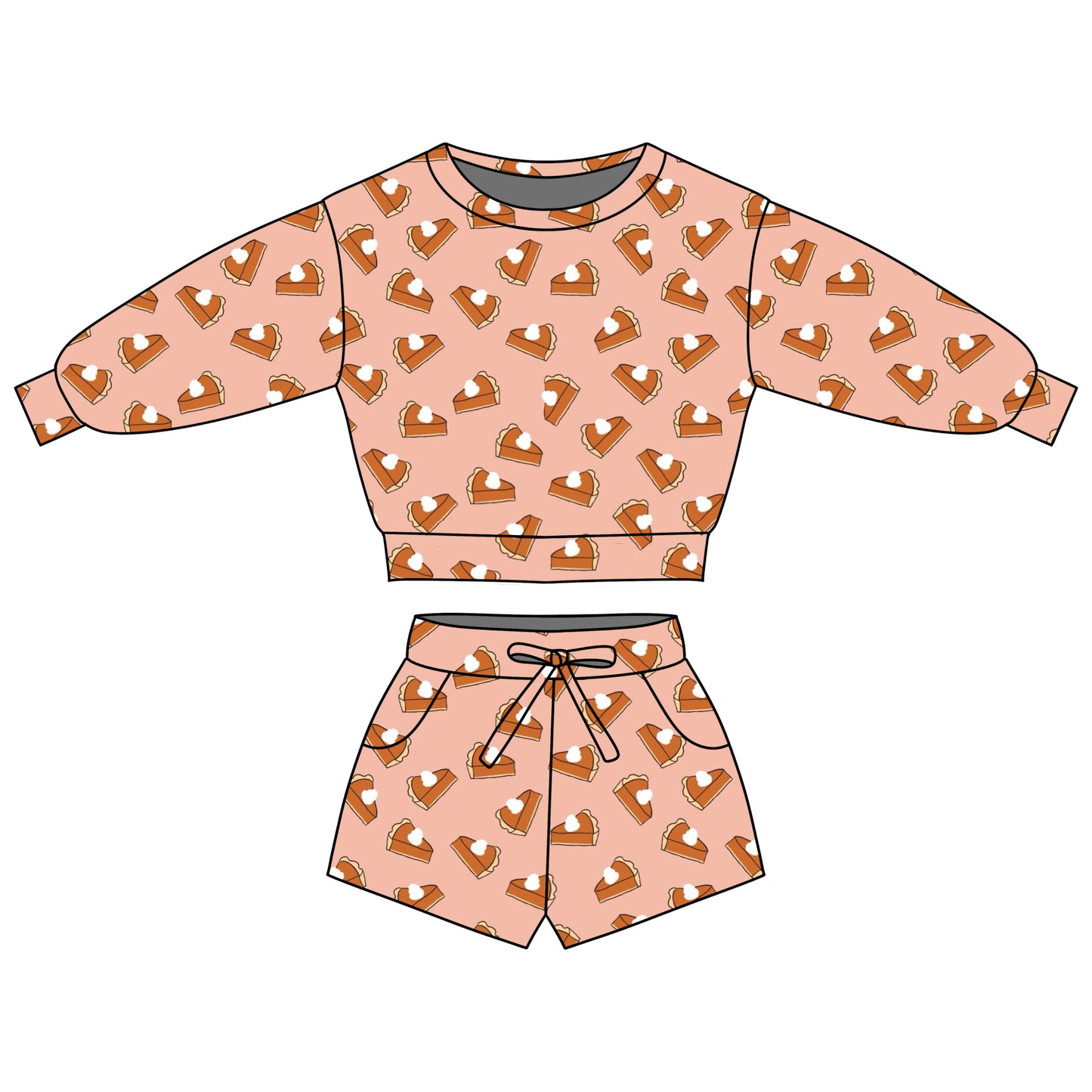 PUMPKIN PIE LOUNGE SET