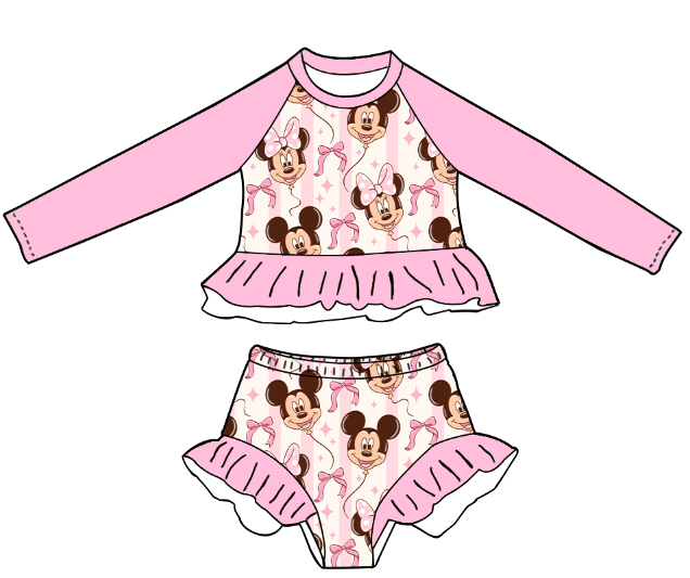 MICK & MIN LONG SLEEVE SWIM