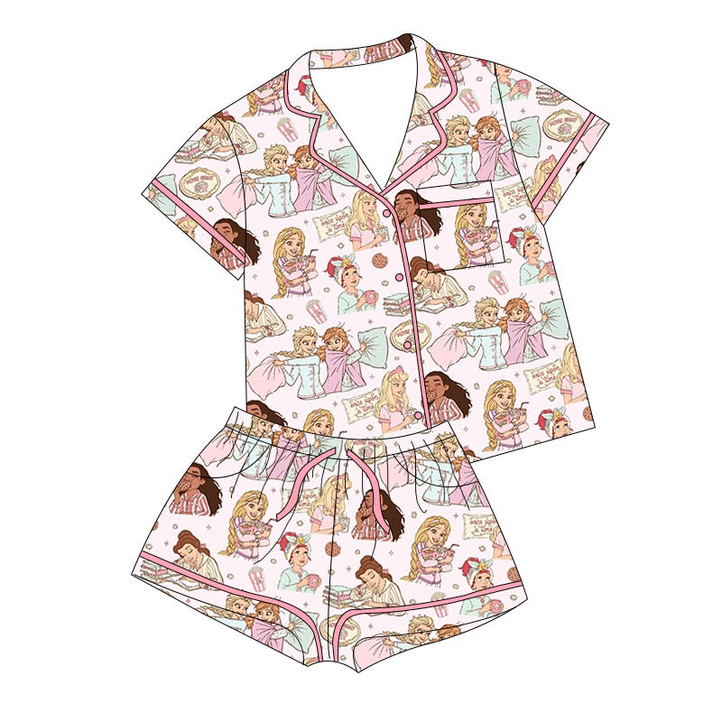 PRINCESS SLUMBER PARTY / MOMMY & ME BAMBOO JAMMIES