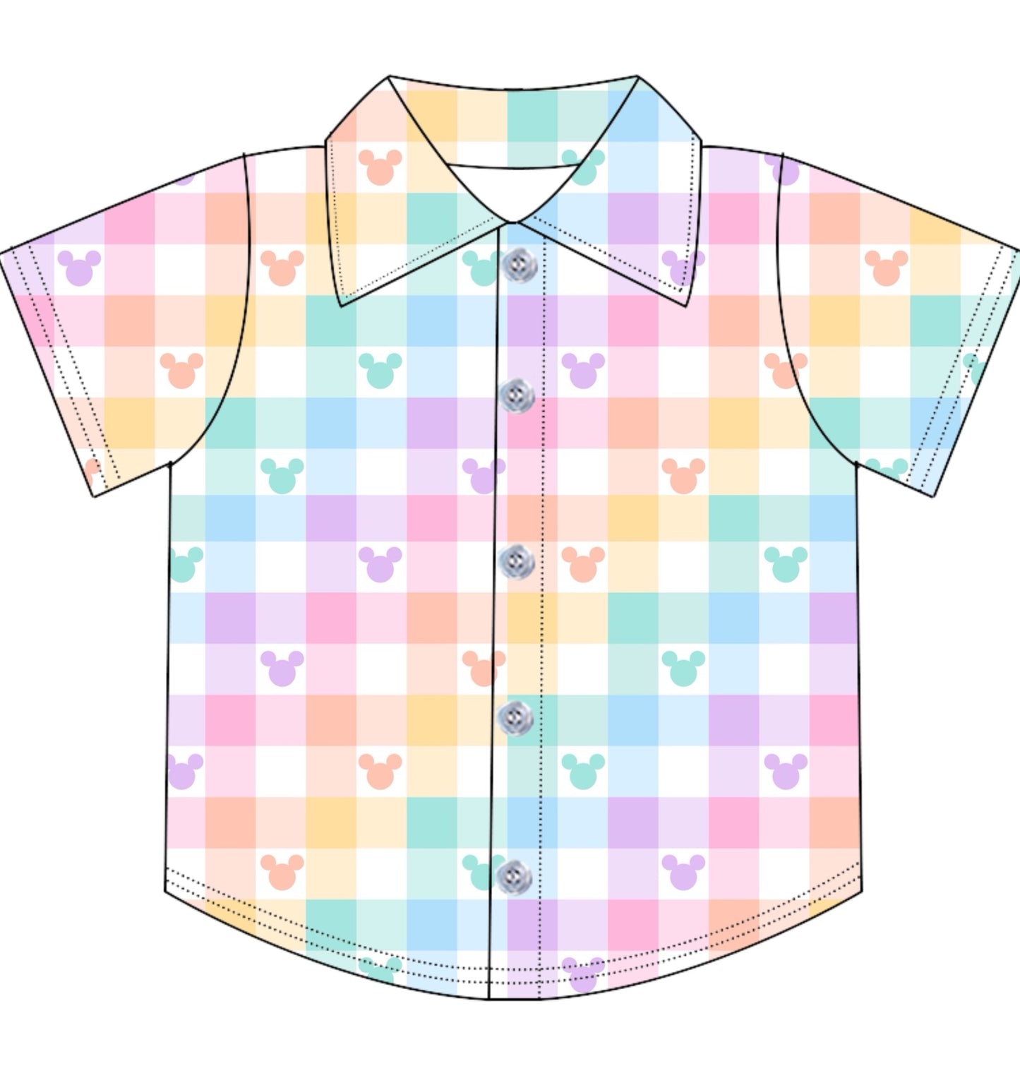 GINGHAM / BOYS SHIRT