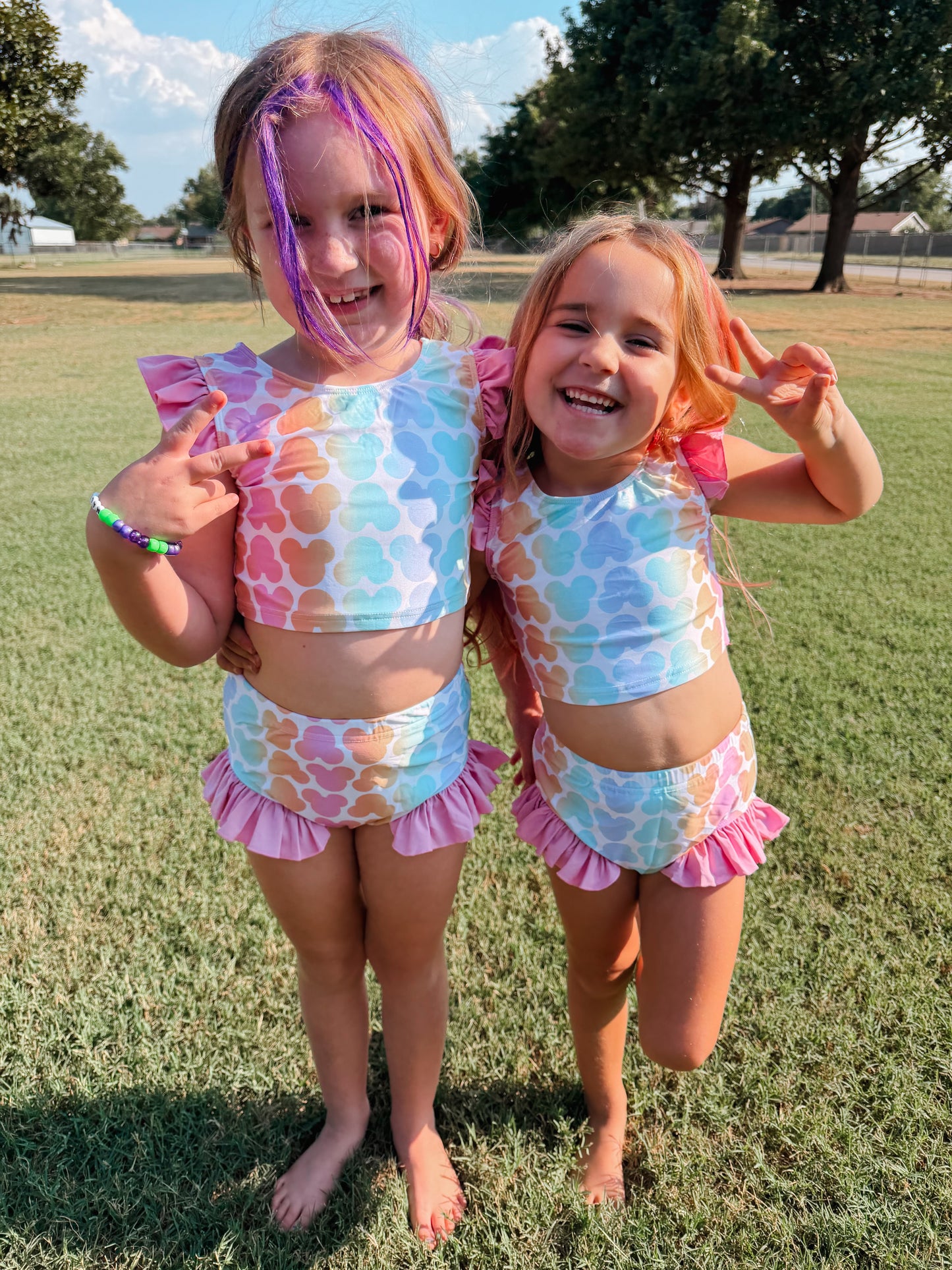RAINBOW MM / RUFFLE SWIM