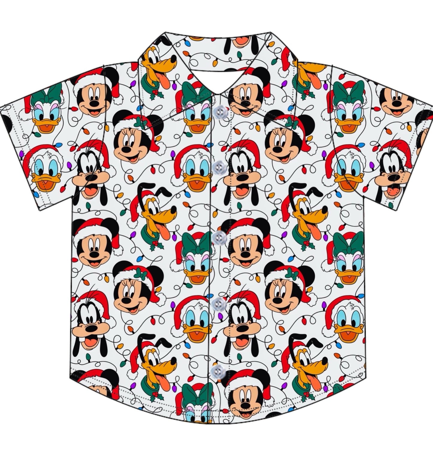 CHRISTMAS LIGHTS / BOYS SHIRT