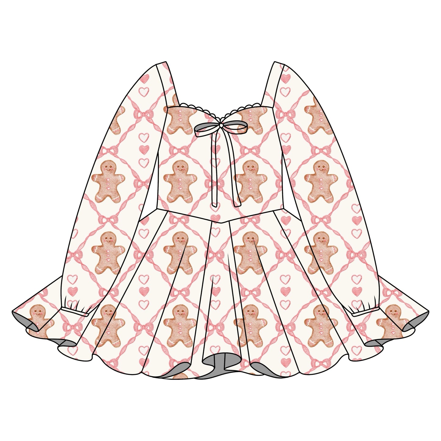 GINGERBREAD DRESS