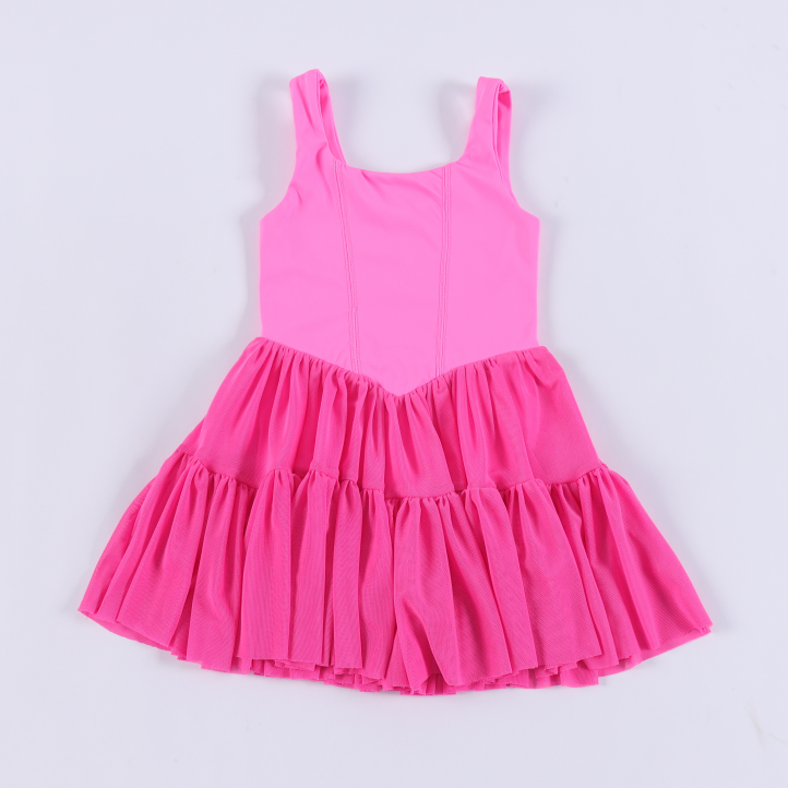 PINK TULLE ATHLETIC DRESS