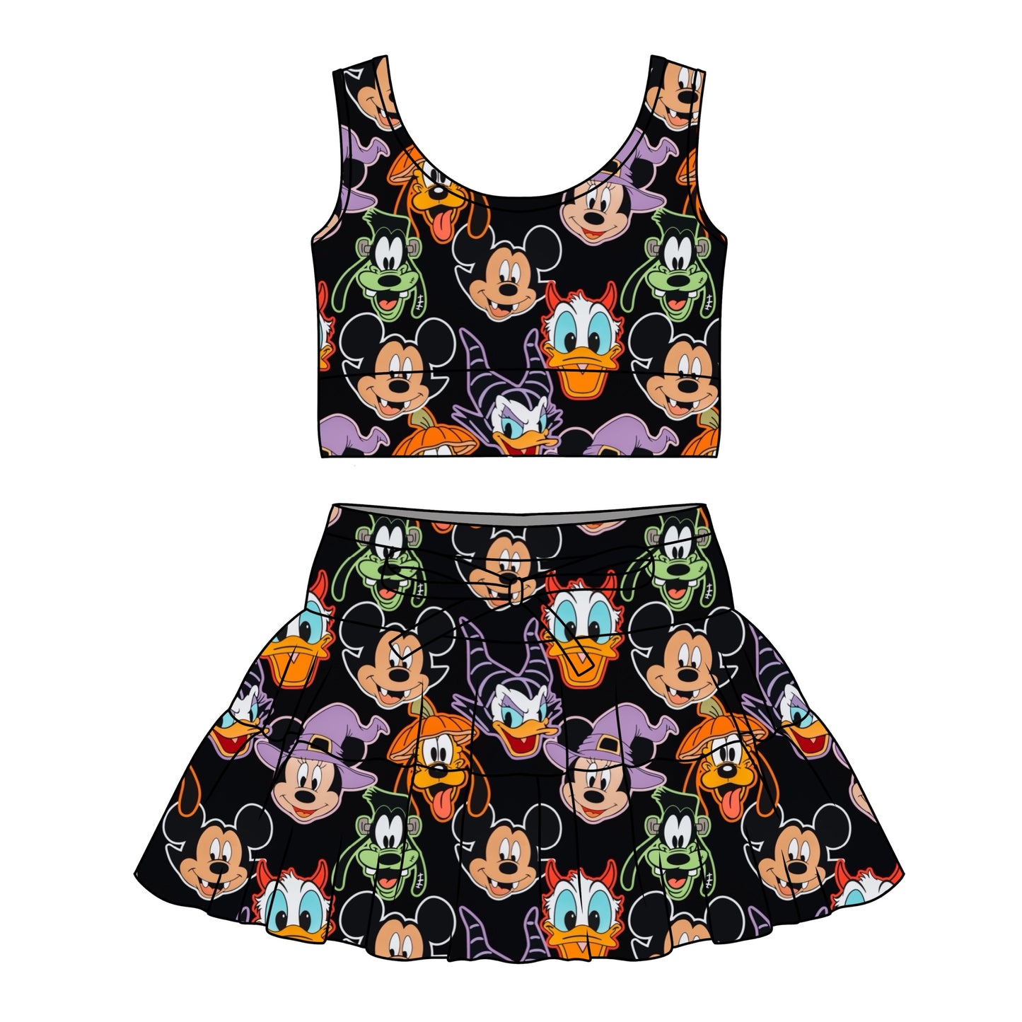 SPOOKY PALS / GIRLS TULLE SET