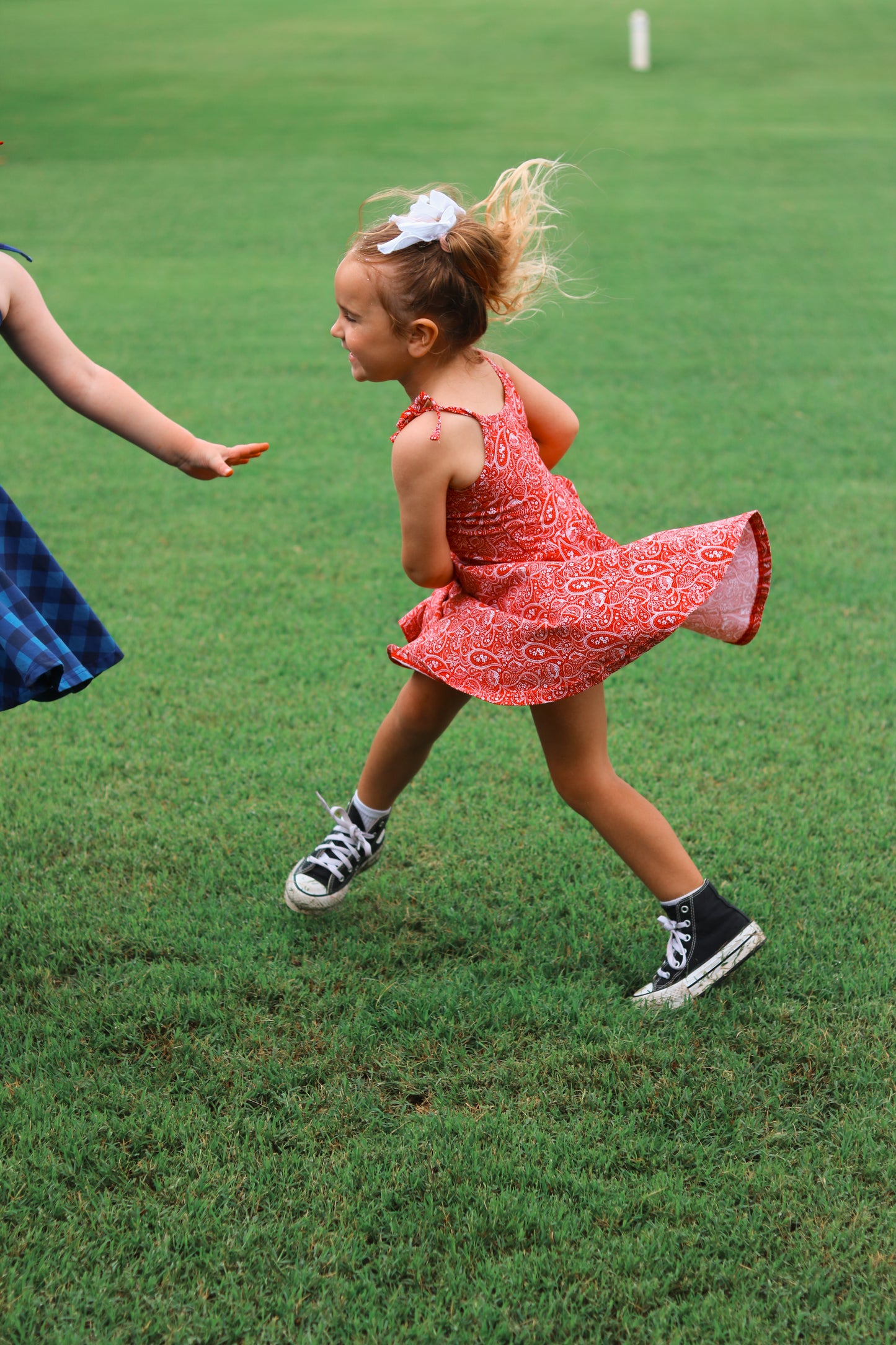 RED CRUISE / TWIRL DRESS