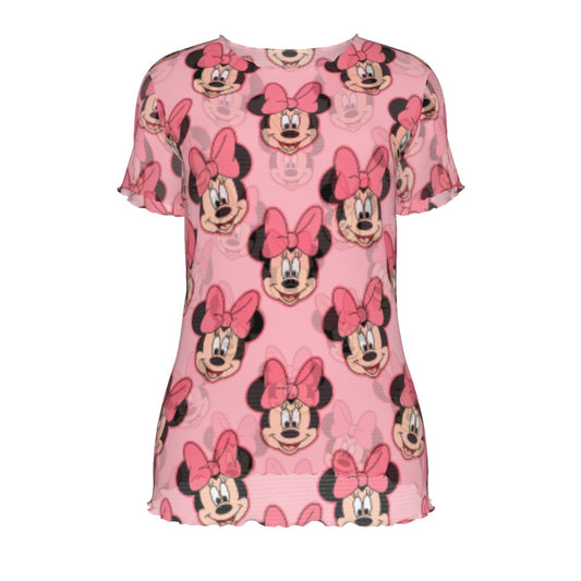 MINNIE / WOMEN'S MESH TOP