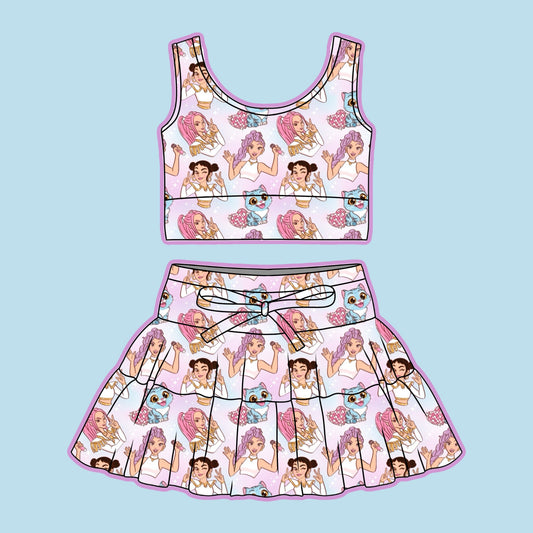 KPOP / GIRLS TULLE SET