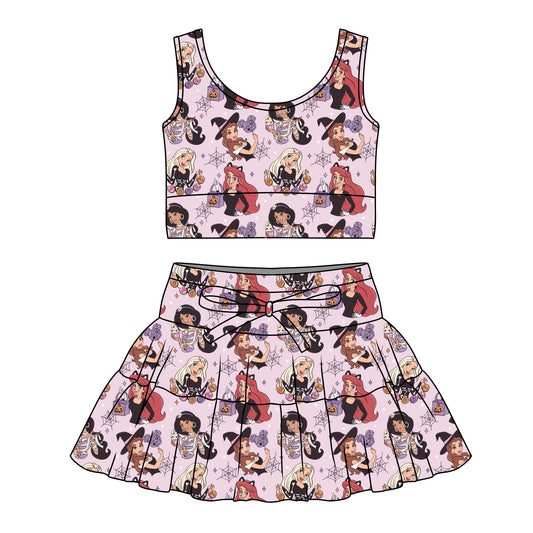 SPOOKY PRINCESSES / GIRLS TULLE SET