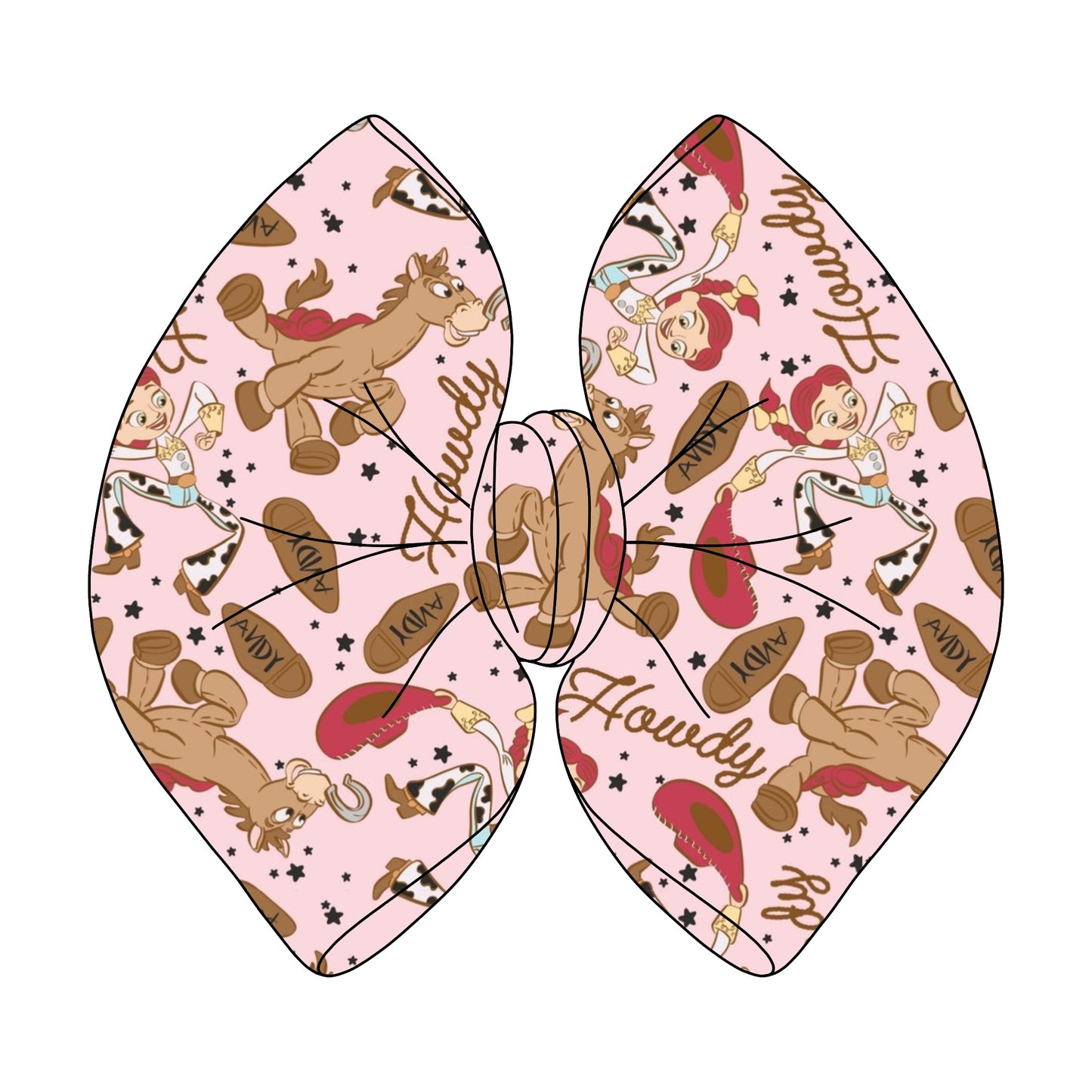 JESSIE & BULLSEYE BOW