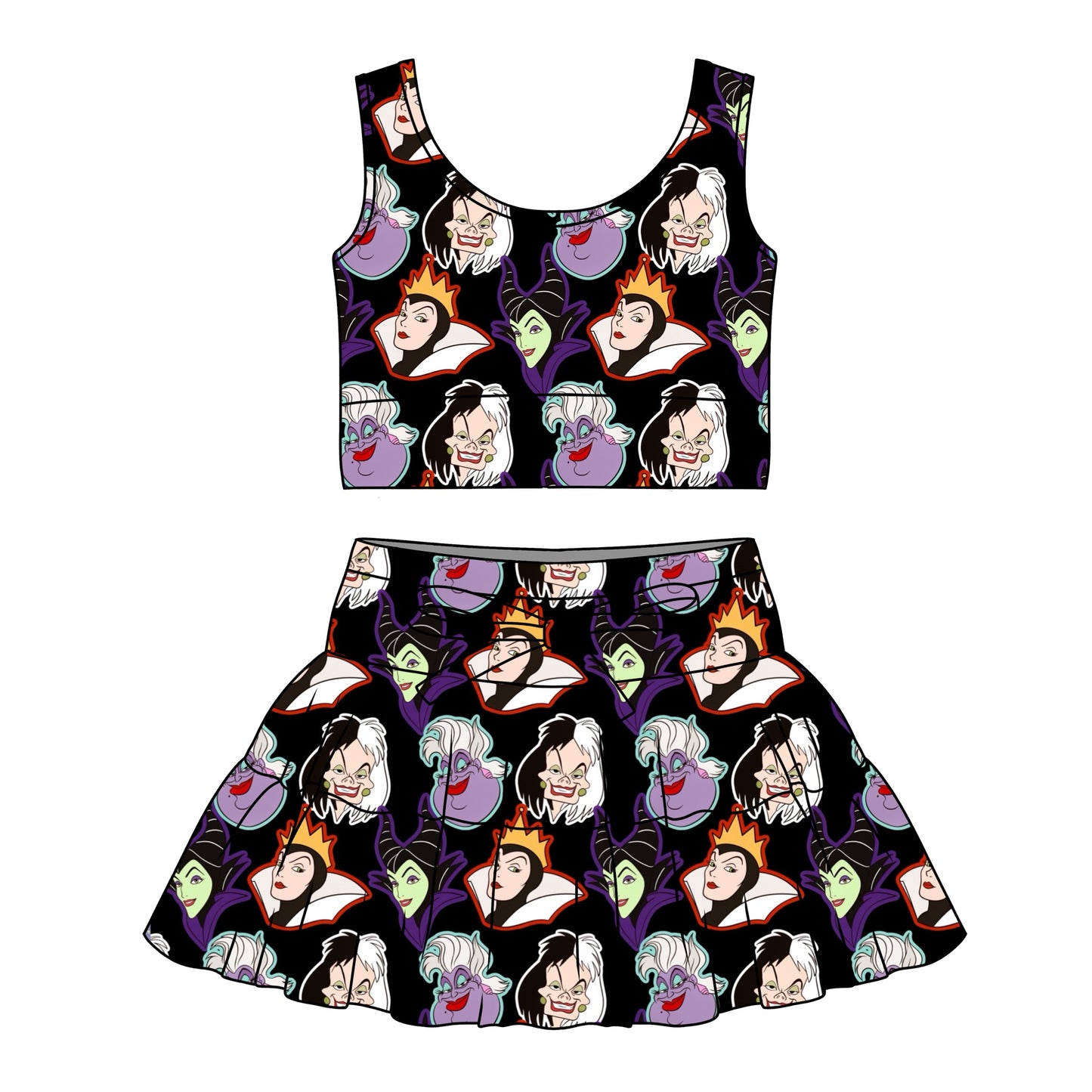 VILLAINS / GIRLS TULLE SET