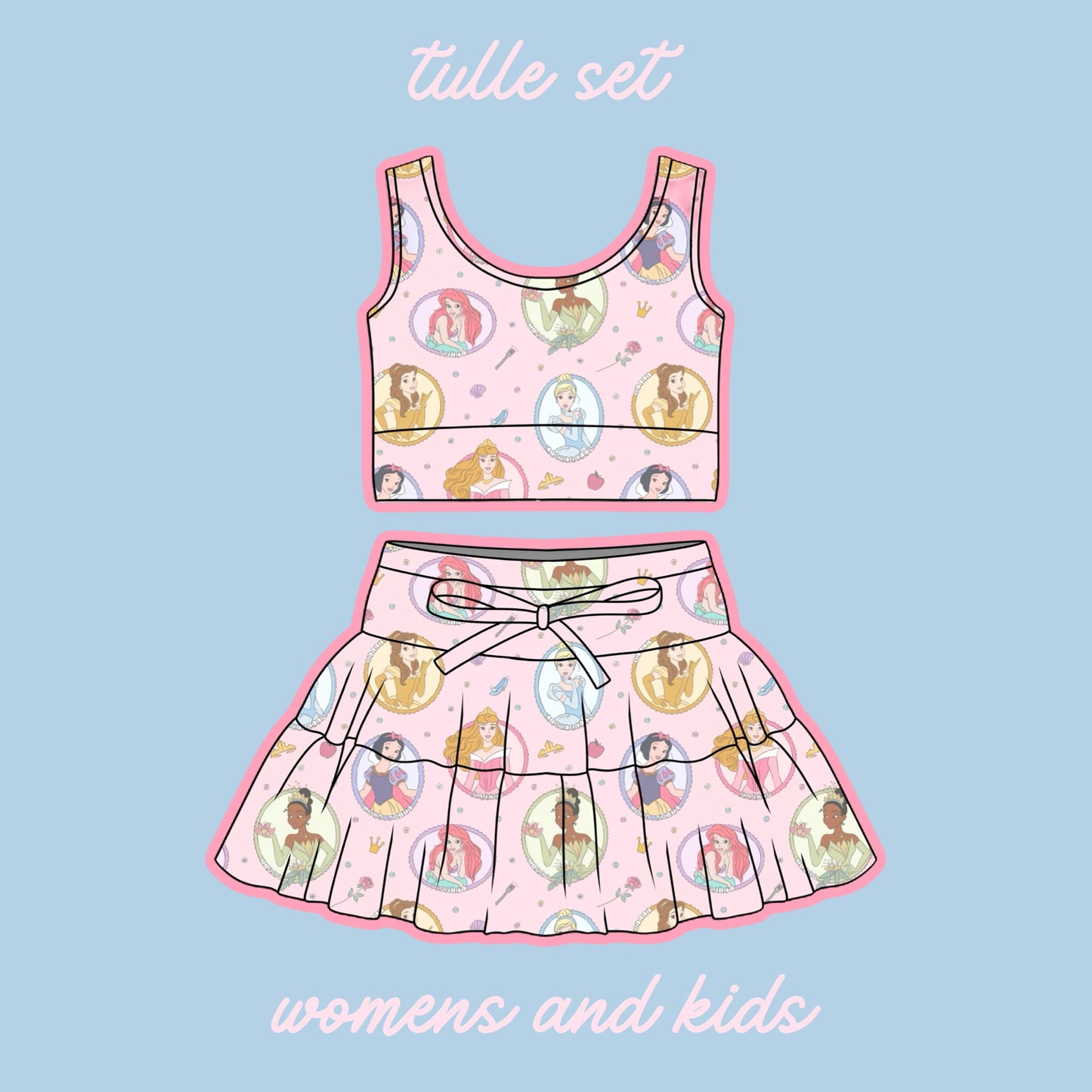 PRINCESS PORTRAITS / TULLE SET