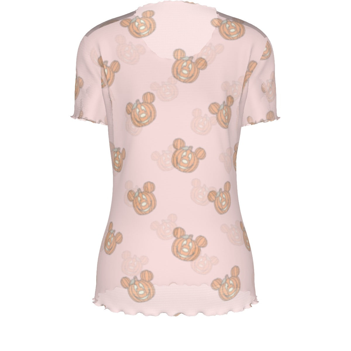 PINK PUMPKINS MESH TOP