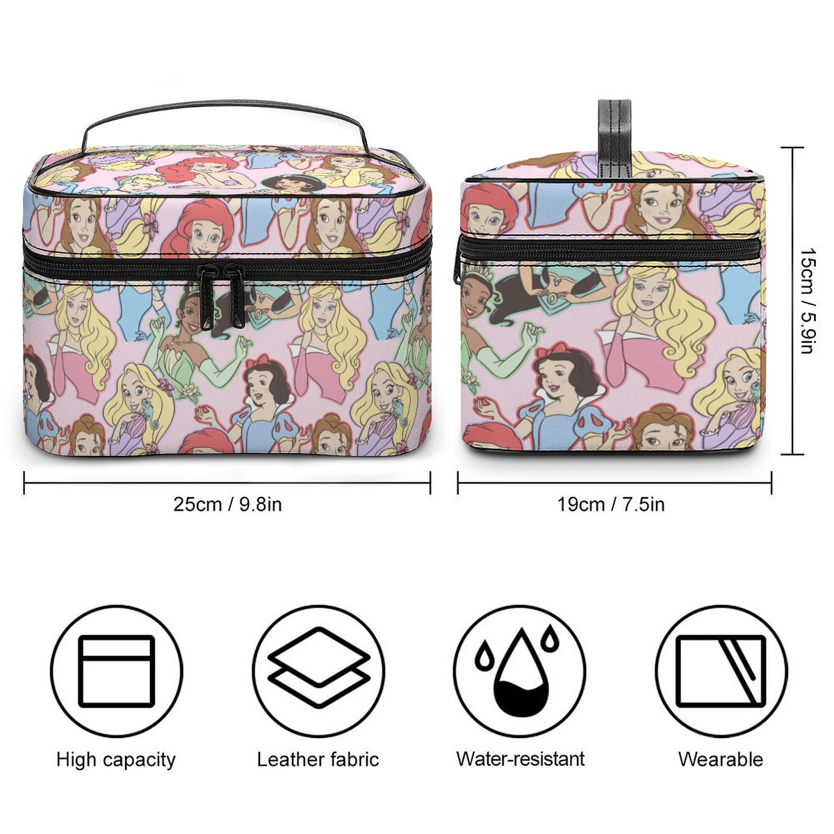 PRINCESS MAKEUP BAG
