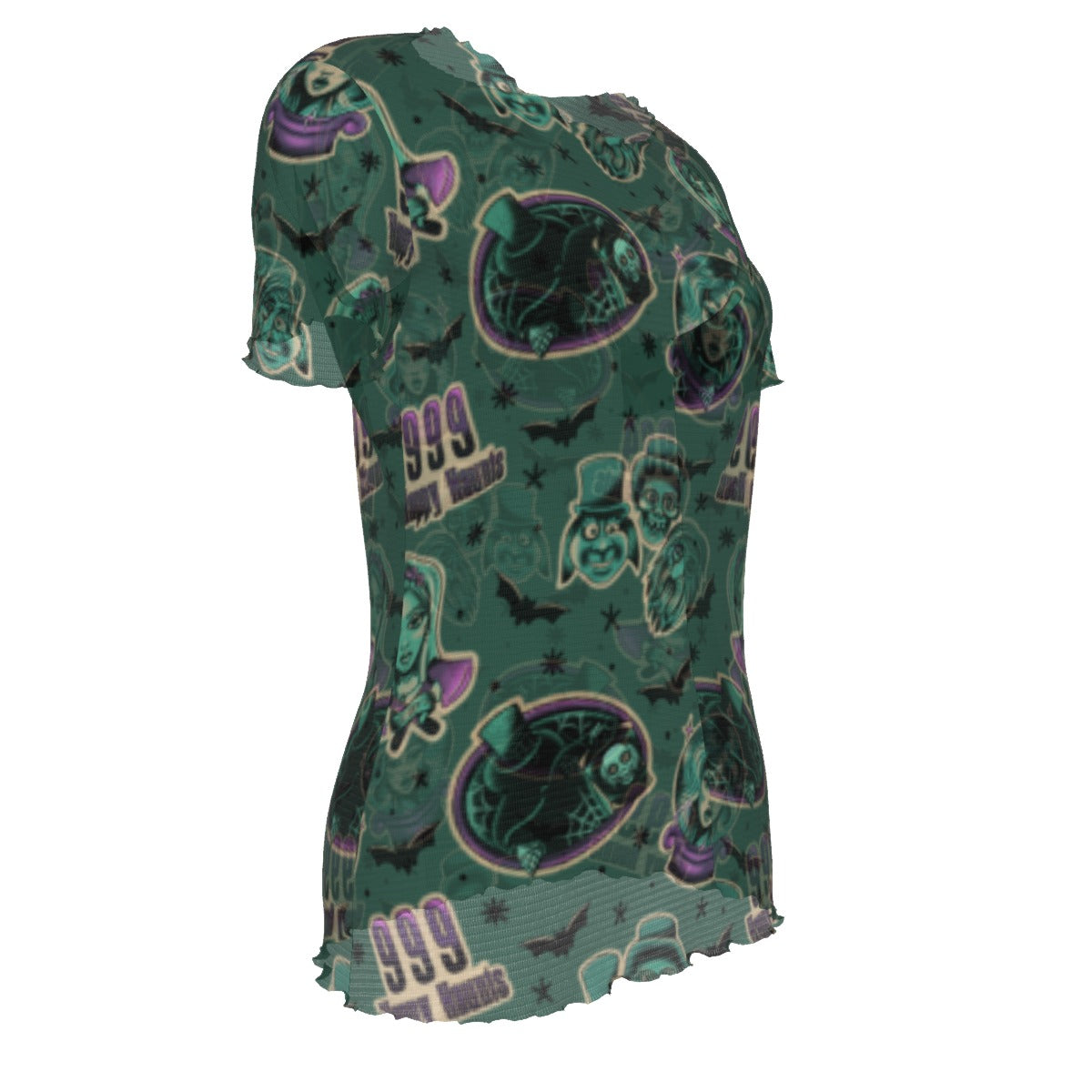 HAPPY HAUNTS MESH TOP