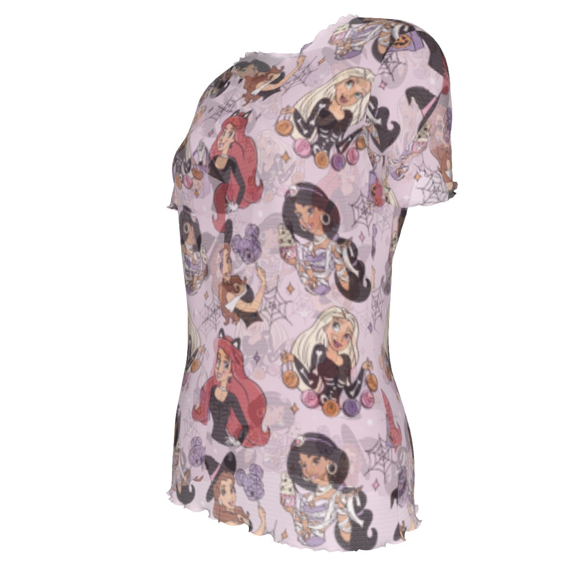 SPOOKY PRINCESSES MESH TOP