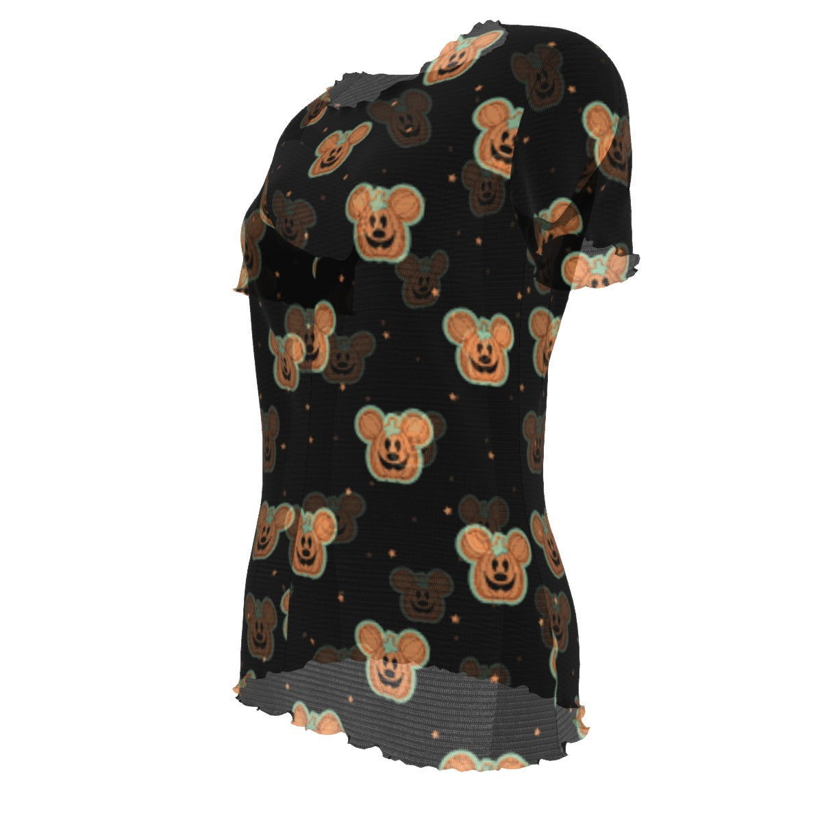 MICKEY JACK O LANTERN MESH TOP