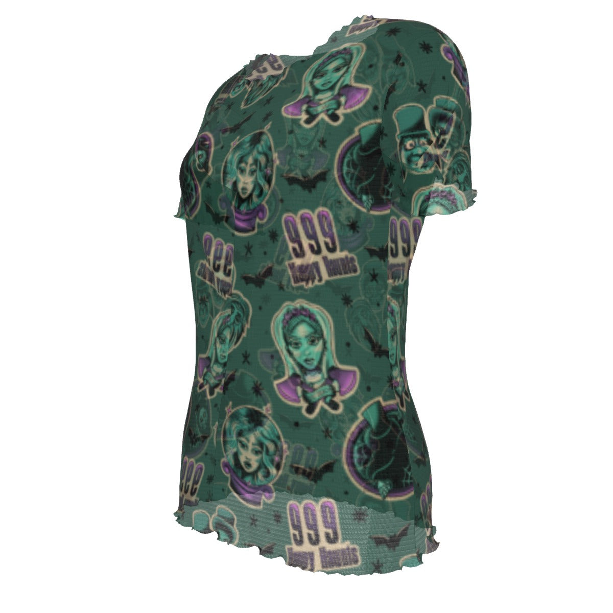 HAPPY HAUNTS MESH TOP