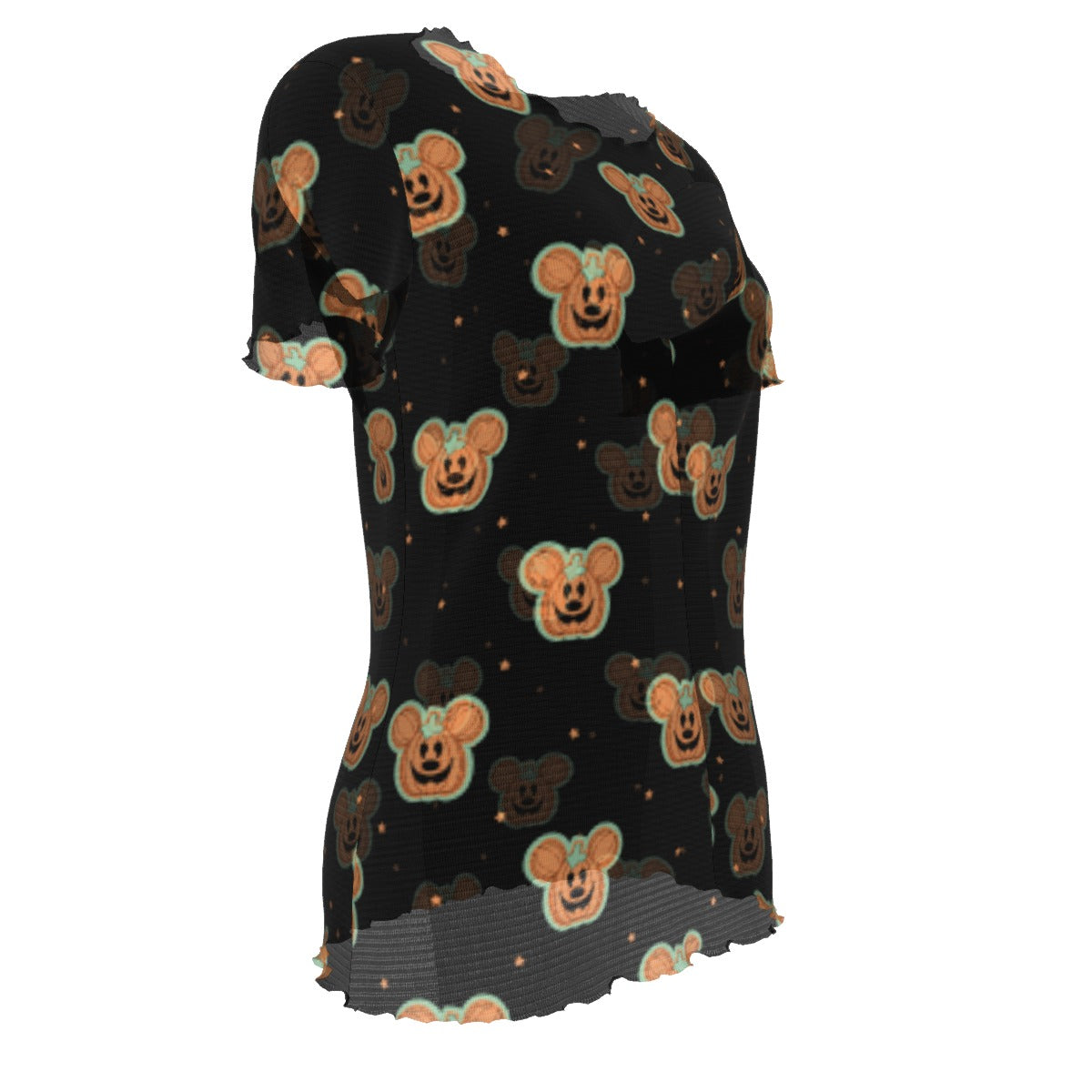 MICKEY JACK O LANTERN MESH TOP