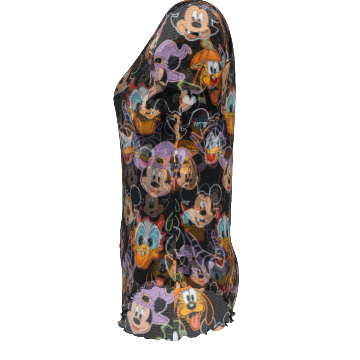 SPOOKY PALS MESH TOP