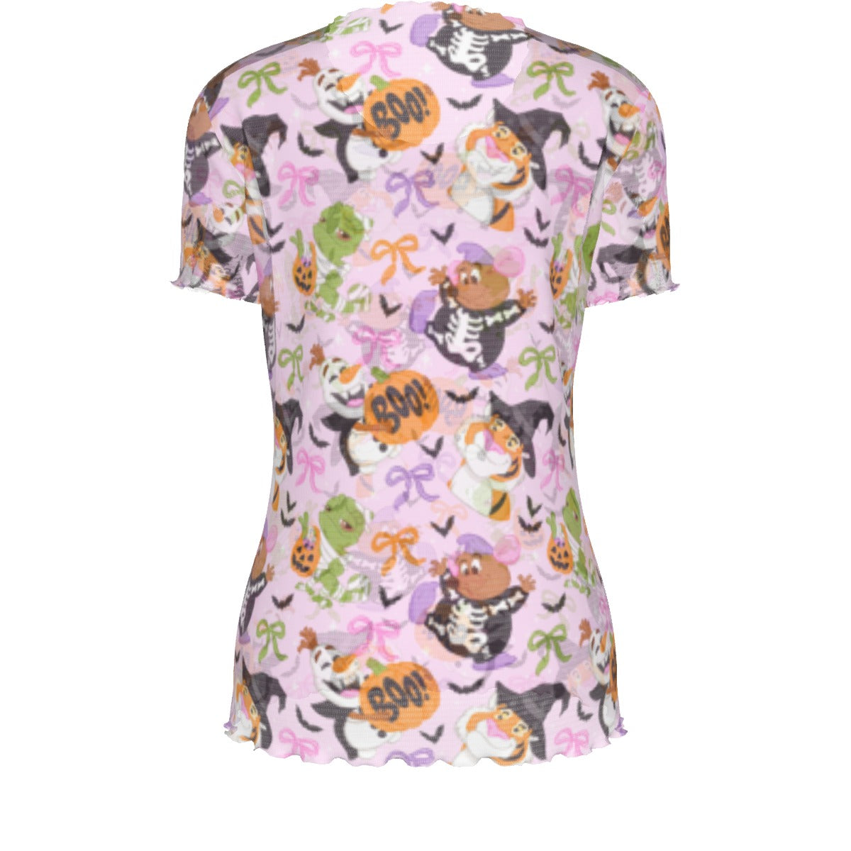 SPOOKY SIDEKICKS MESH TOP