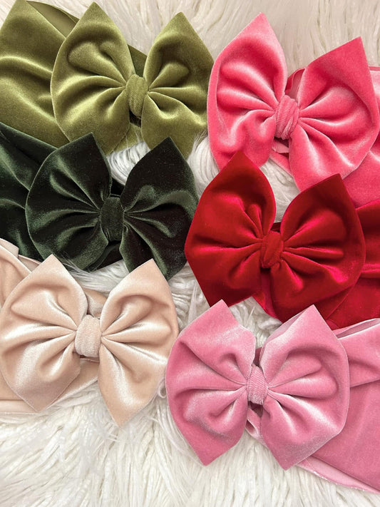 VELVET BOWS / MYSTERY COLOR