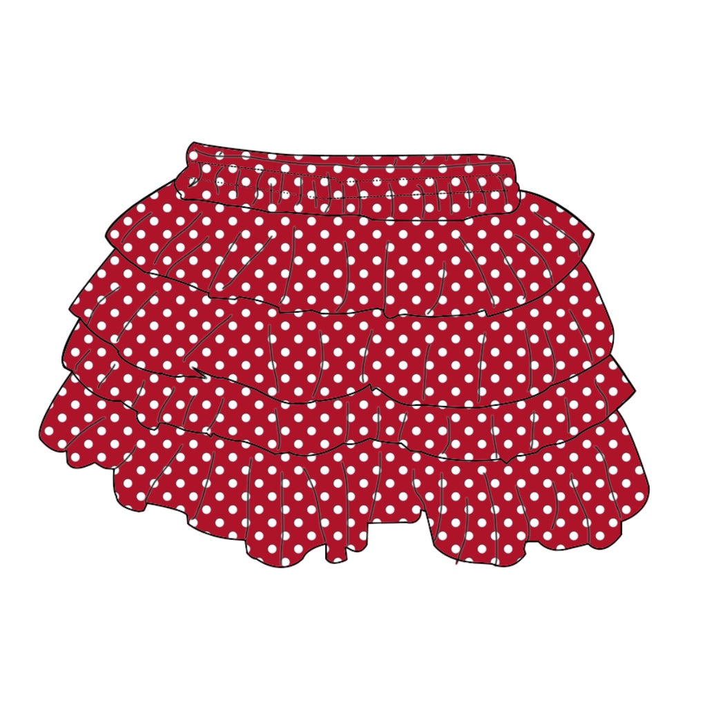 POLKA DOTS / RUFFLE SKIRT