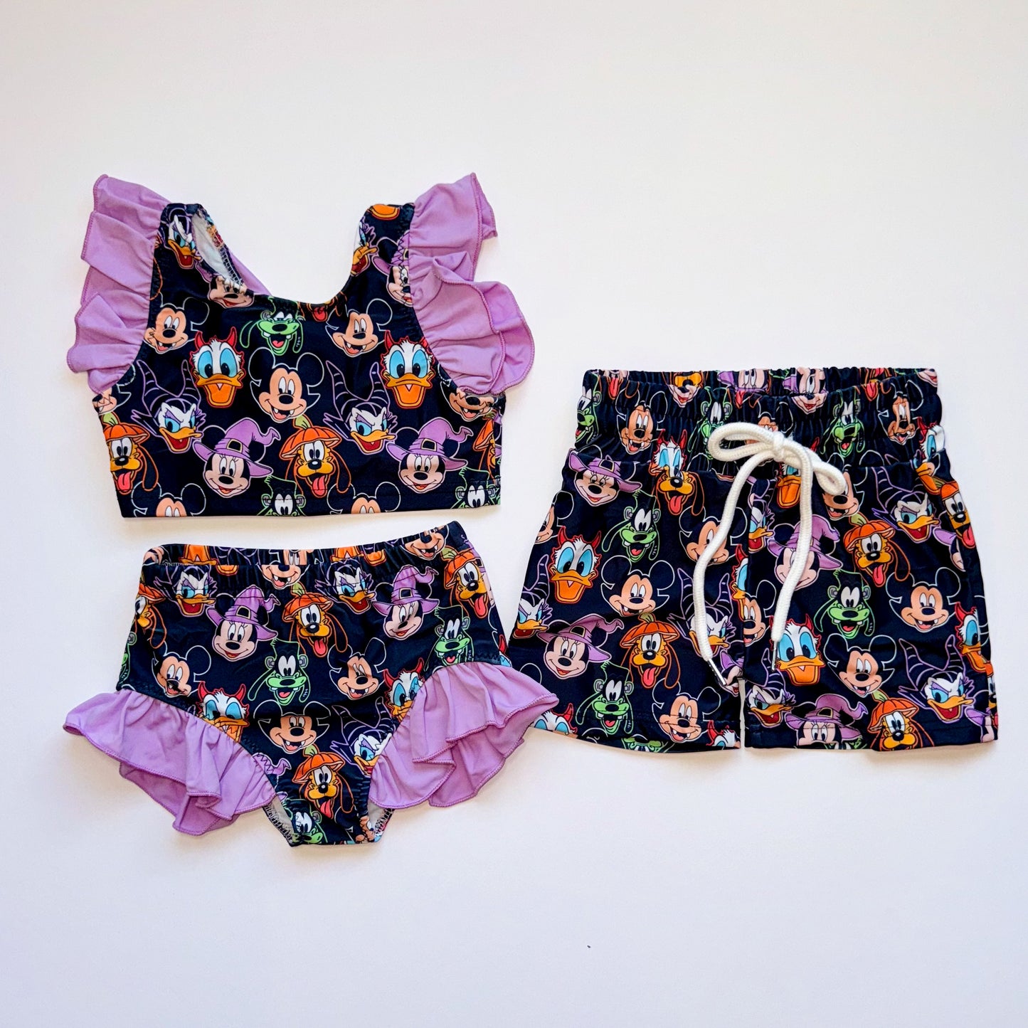 BOYS SWIM TRUNKS / SPOOKY PALS