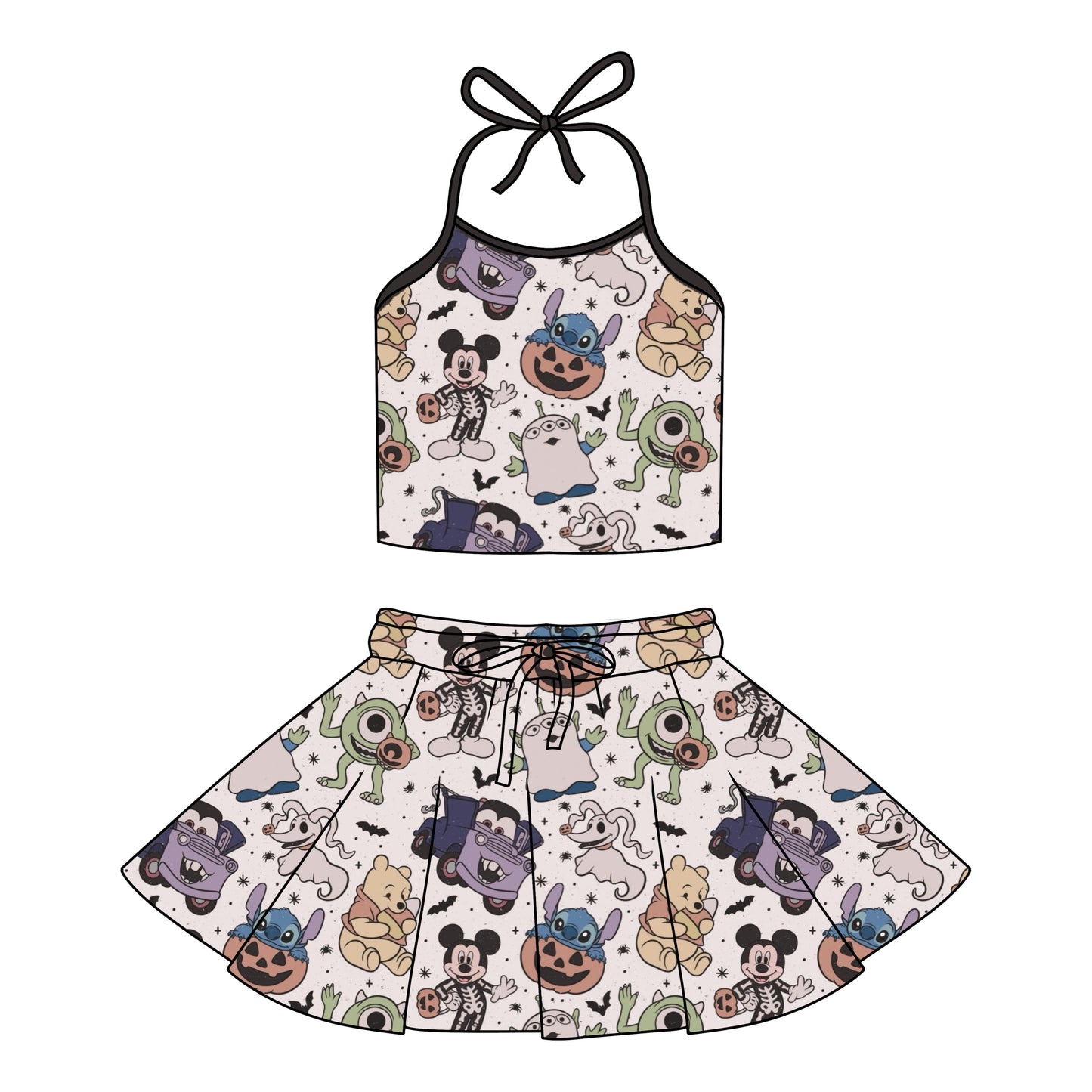 TRICK OR TREAT / HALTER SET