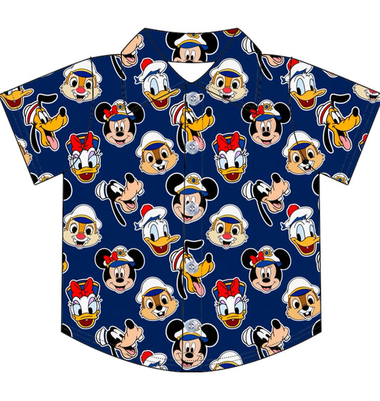 NAVY CRUISE / BOYS SHIRT