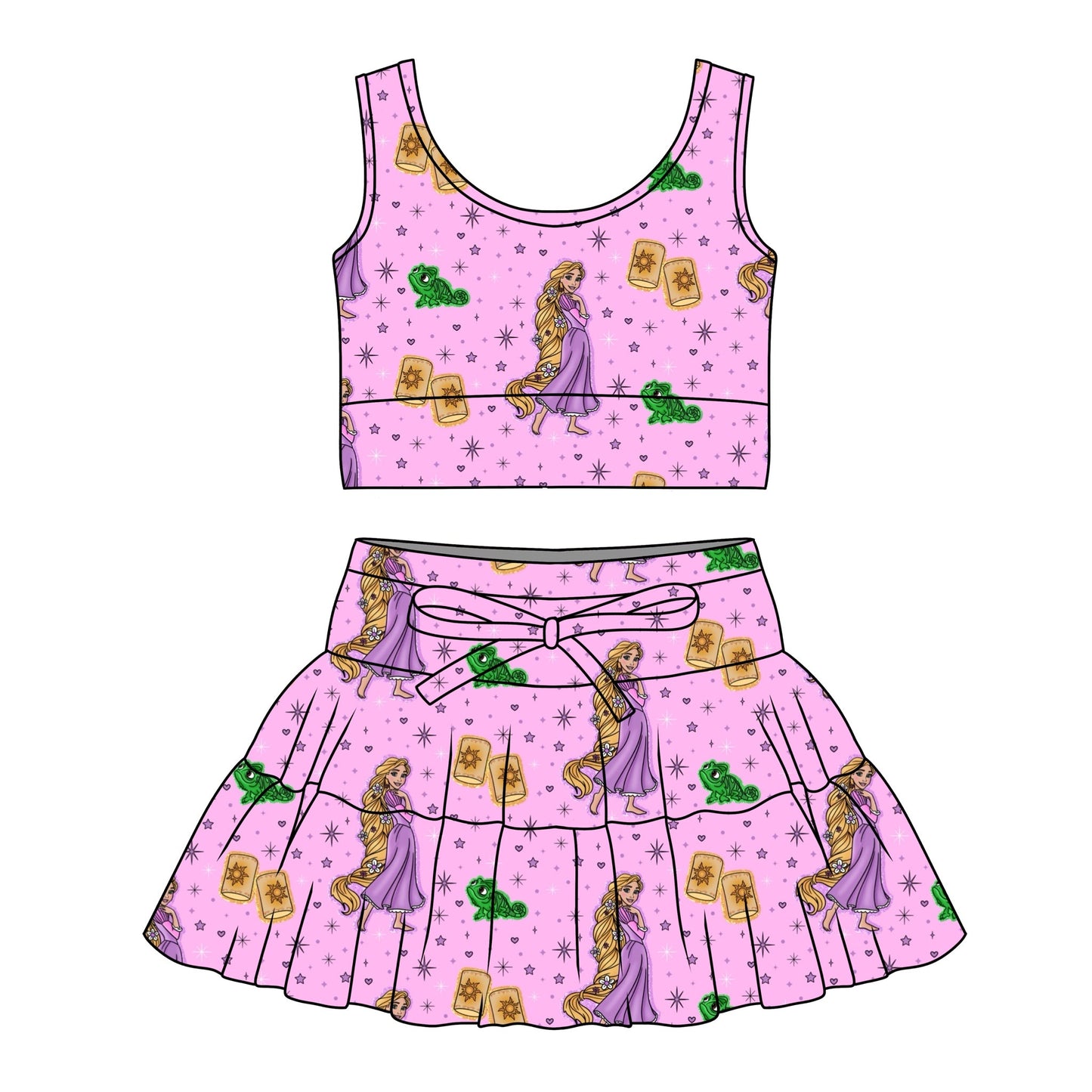 RAPUNZEL / GIRLS TULLE SET
