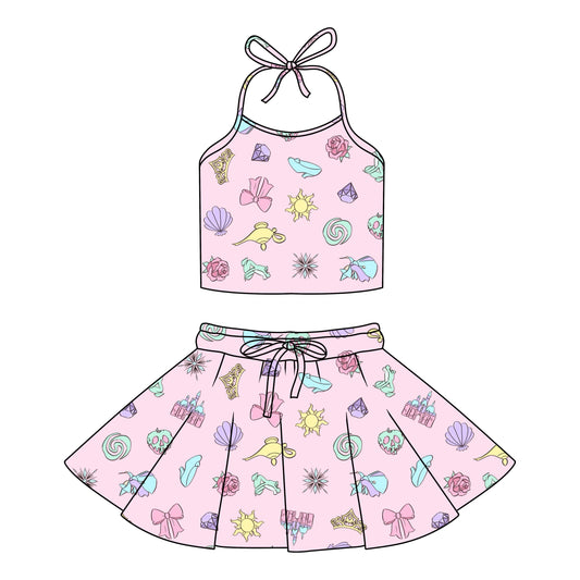 PRINCESS ICONS / HALTER SET