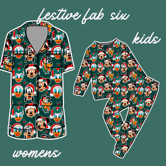 FESTIVE FAB 6 / BAMBOO JAMMIES
